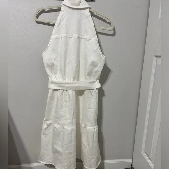 Boston Proper - Collared Denim A Line Dress - Picture 6 of 7